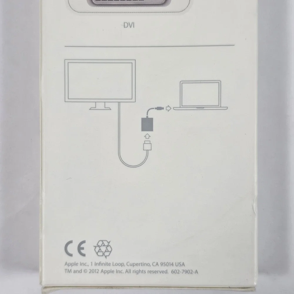 Apple HDMI to DVI Adapter for External Display - White (MB570LL/B)